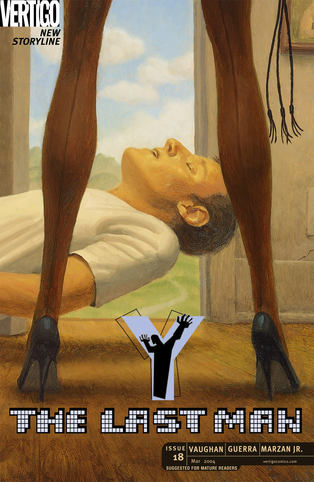 Y: The Last Man #18 (DC, 2004 — Cover A) cover